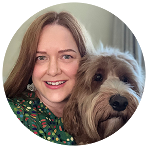 Pic of Kylie and her dog Tazzi-circle.png